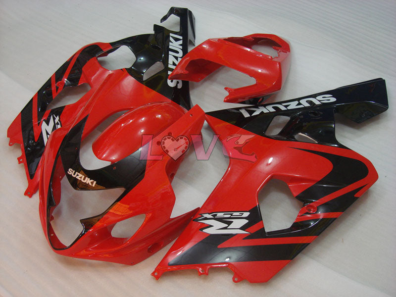 Factory Style - Red Black Fairings and Bodywork For 2004-2005 GSX-R600 #LF6474
