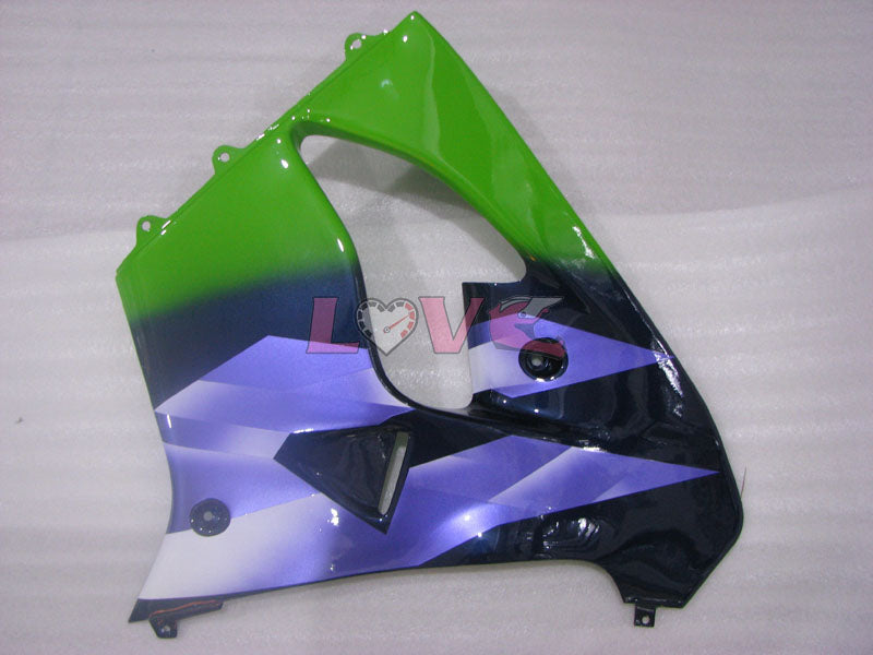 Factory Style - Green Purple Black Fairings and Bodywork For 1998-1999 NINJA ZX-9R #LF3277