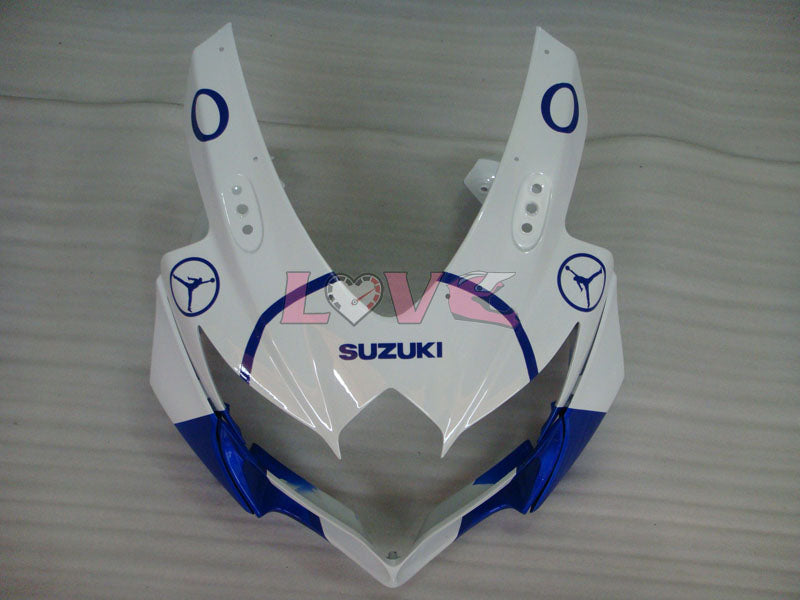 Jordan - Blue White Fairings and Bodywork For 2008-2010 GSX-R750 #LF6390