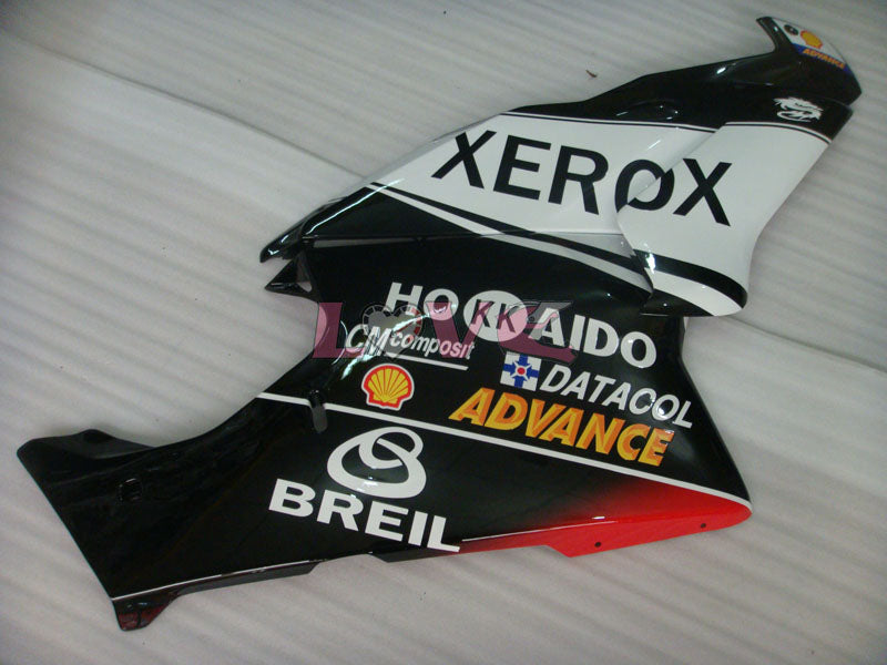Xerox - White Black Fairings and Bodywork For 2005-2006 999 #LF5487