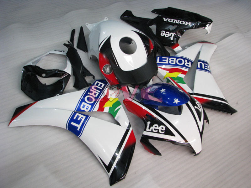 Eurobet Lee - White Black Fairings and Bodywork For 2008-2011 CBR1000RR #LF7133