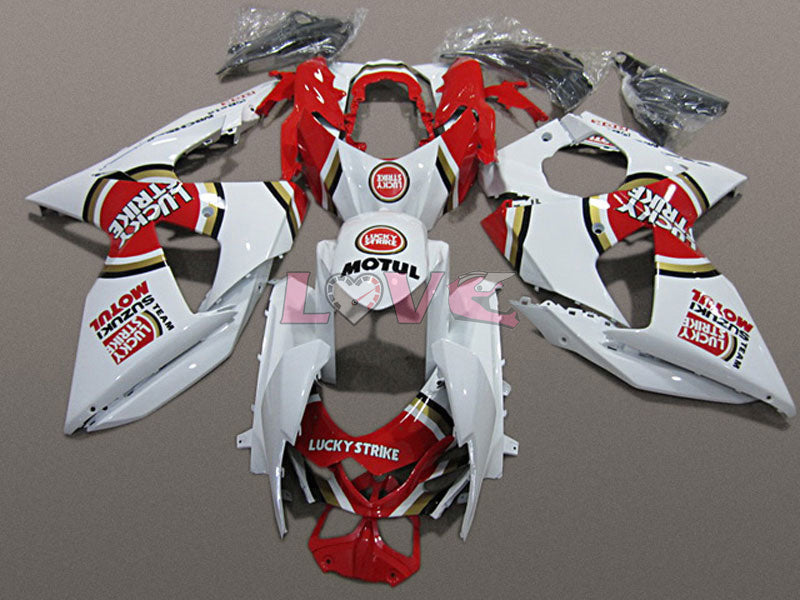 MOTUL - Red White Fairings and Bodywork For 2009-2016 GSX-R1000 #LF4600