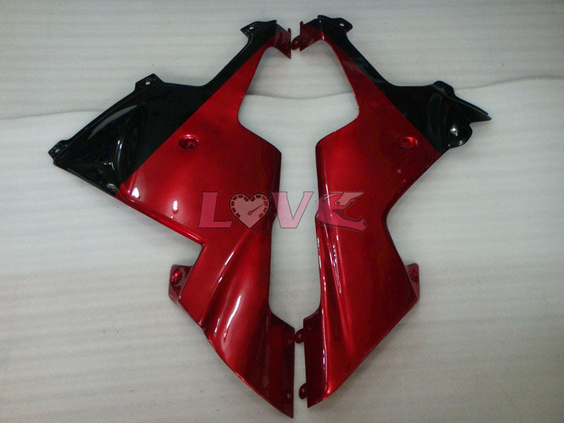 Flame - Red Black Fairings and Bodywork For 2002-2003 YZF-R1 #LF3594