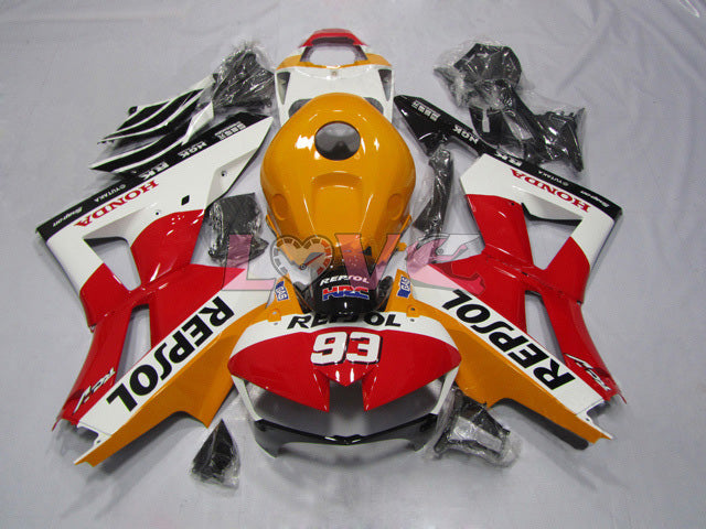 Factory Style - Red Black Fairings and Bodywork For 2013-2016 CBR600RR #LF4828