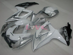 Factory Style - White Grey Fairings and Bodywork For 2008-2010 GSX-R750 #LF3907