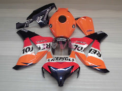 Repsol - Orange Black Fairings and Bodywork For 2008-2011 CBR1000RR #LF7109
