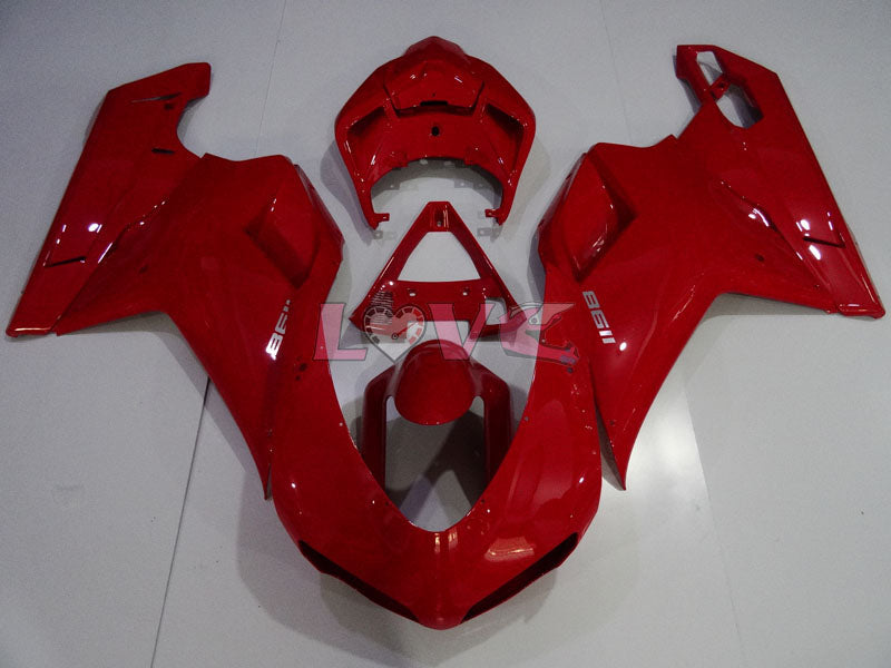 Factory Style - Red Fairings and Bodywork For 2009-2011 1198 #LF3103