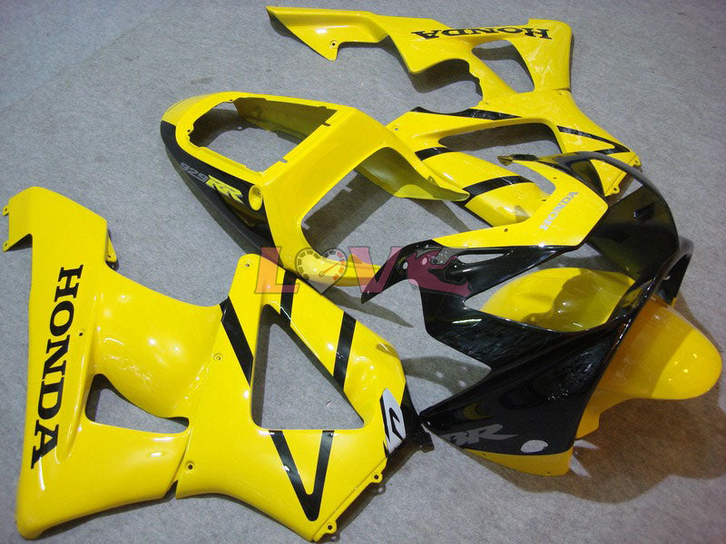 MICHELIN Repsol - Yellow Black Fairings and Bodywork For 2000-2001 CBR929RR #LF5192