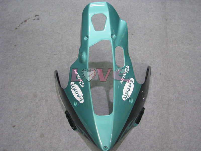 Flame - Cyan Black Fairings and Bodywork For 1997-2007 YZF1000R #LF7908