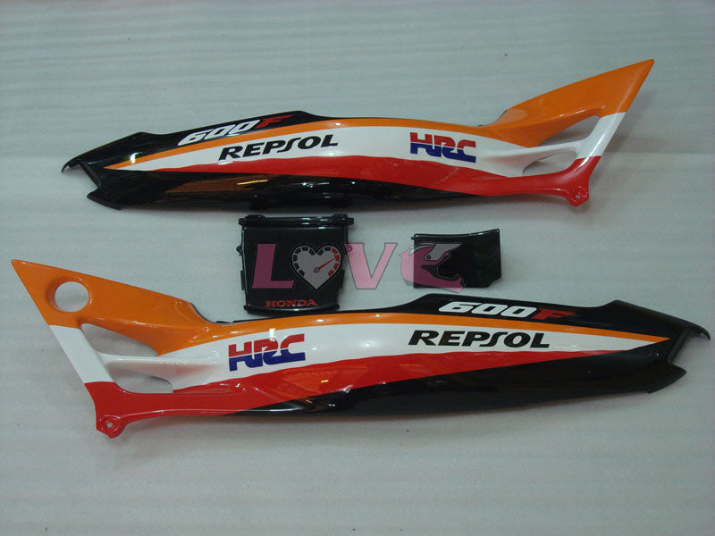 Repsol - Orange Black Fairings and Bodywork For 1991-1994 CBR600F2 #LF4843