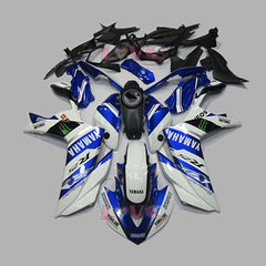 Factory Style - Blue White Fairings and Bodywork For 2014-2018 YZF-R3 #LF4627