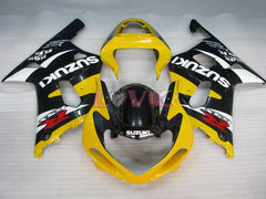 Factory Style - Yellow Black Fairings and Bodywork For 2001-2003 GSX-R600 #LF6693