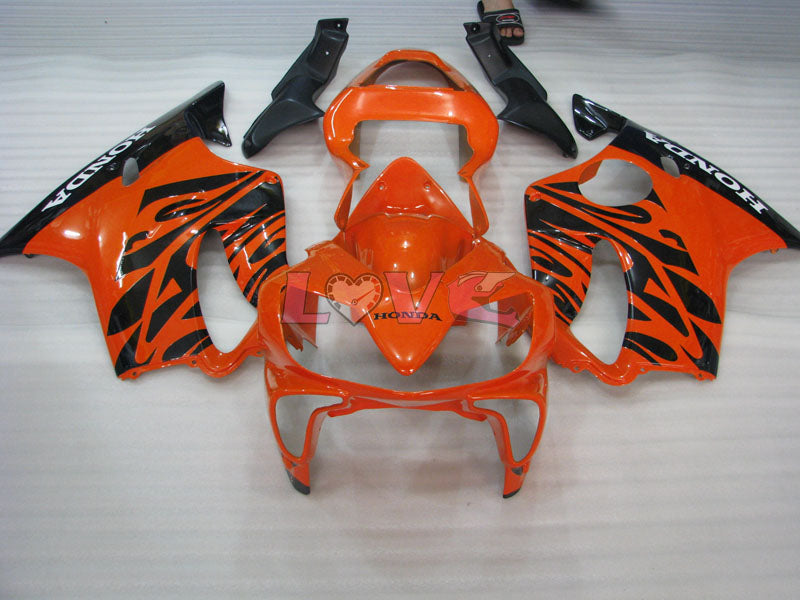 Factory Style - Orange Black Fairings and Bodywork For 2001-2003 CBR600F4i #LF7654