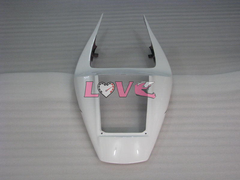 Flame - White Black Fairings and Bodywork For 1998-1999 YZF-R1 #LF3580