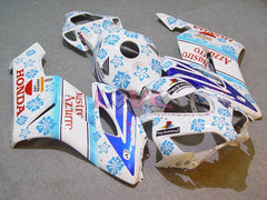 Nastro Azzurro - Blue White Fairings and Bodywork For 2004-2005 CBR1000RR #LF7315