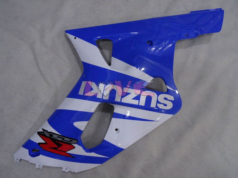 Factory Style - Blue White Fairings and Bodywork For 2000-2003 GSX-R750 #LF4182
