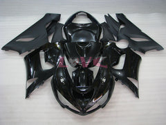Factory Style - Black Grey Fairings and Bodywork For 2005-2006 NINJA ZX-6R #LF6020