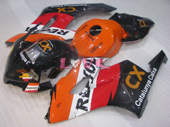 Repsol CX - Orange Black Matte Fairings and Bodywork For 2004-2005 CBR1000RR #LF4406
