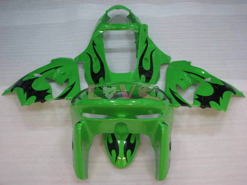 Factory Style - Green Black Fairings and Bodywork For 1998-1999 NINJA ZX-9R #LF3282