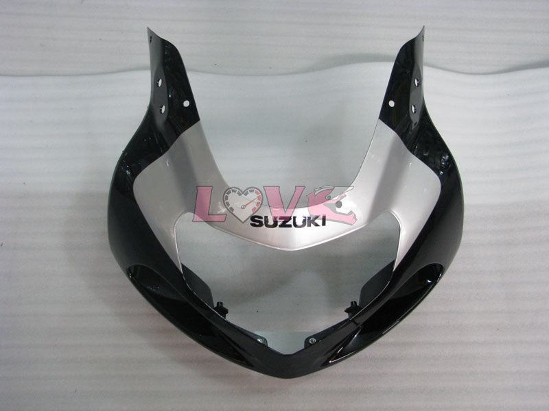 Factory Style - Black Silver Fairings and Bodywork For 2000-2002 GSX-R1000 #LF6074