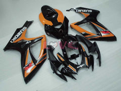 Factory Style - Orange Black Fairings and Bodywork For 2006-2007 GSX-R600 #LF4051