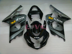 Factory Style - Black Silver Fairings and Bodywork For 2004-2005 GSX-R750 #LF6621