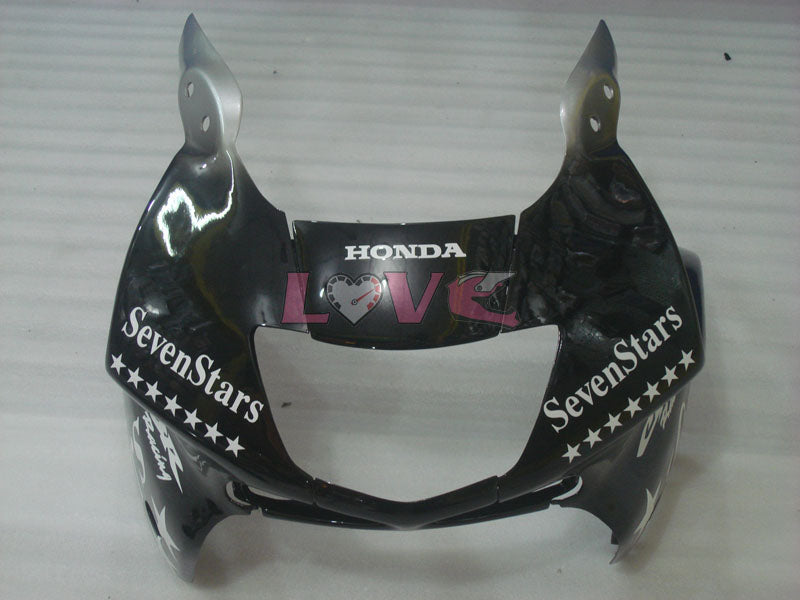SevenStars - Black Grey Fairings and Bodywork For 1997-1998 CBR600F3 #LF4521