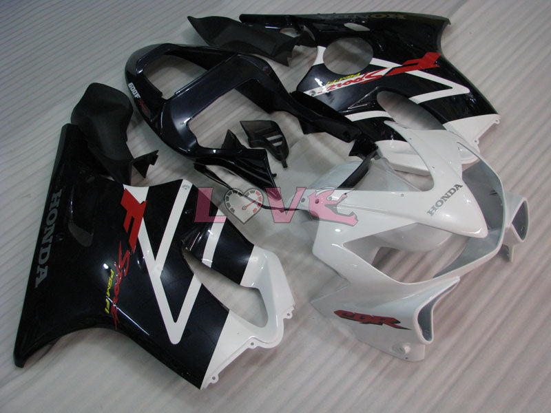 Factory Style - White Black Fairings and Bodywork For 2001-2003 CBR600F4i #LF7653