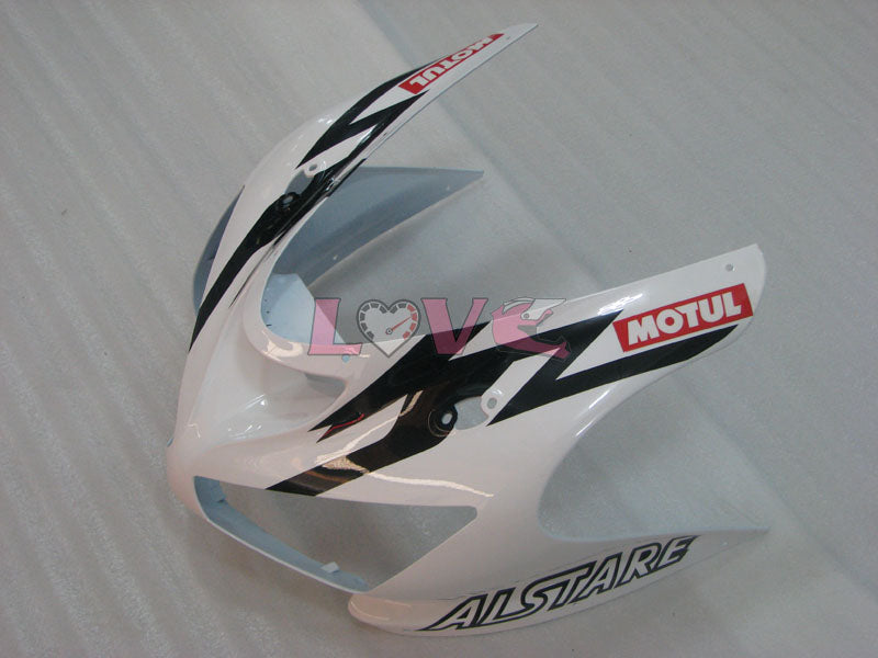 Corona - White Black Fairings and Bodywork For 2005-2006 NINJA ZX-6R #LF3308