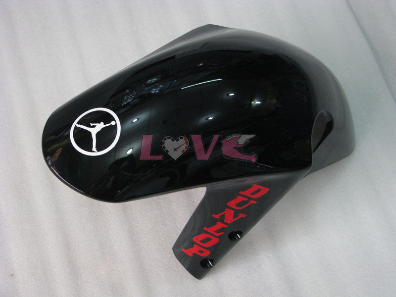 Jordan - Red Black Fairings and Bodywork For 2001-2003 GSX-R600 #LF4253