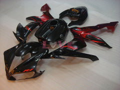 Flame - Red Black Fairings and Bodywork For 2004-2006 YZF-R1 #LF7001