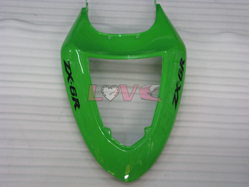 Flame - Green Fairings and Bodywork For 2005-2006 NINJA ZX-6R #LF5993