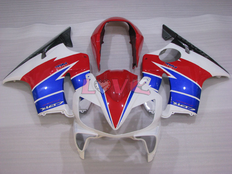 Factory Style - Red Blue White Fairings and Bodywork For 2004-2007 CBR600F4i #LF4508