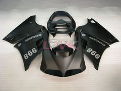 Factory Style - Black Matte Fairings and Bodywork For 2002-2004 998 #LF5586