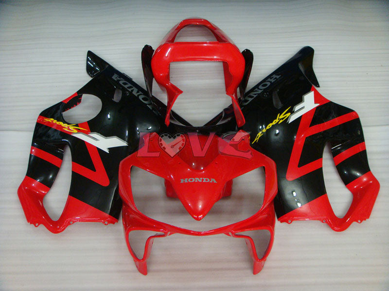 Factory Style - Red Black Pink Fairings and Bodywork For 2001-2003 CBR600F4i #LF4487