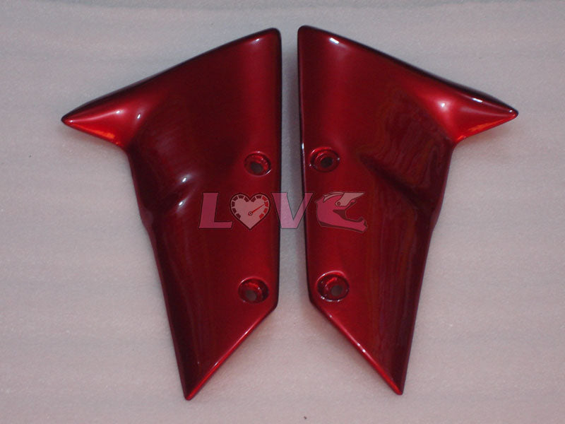 Flame - Red Black Fairings and Bodywork For 2005-2006 NINJA ZX-6R #LF5995