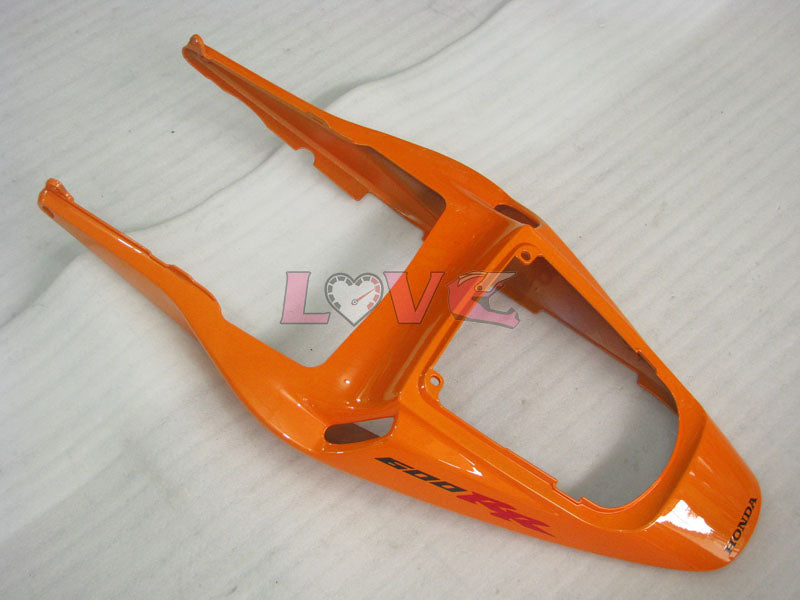 Flame - Orange Black Fairings and Bodywork For 2003-2004 CBR600RR #LF5412