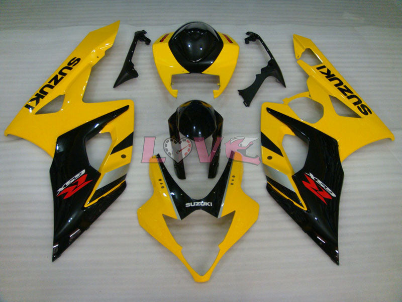 Factory Style - Yellow Black Fairings and Bodywork For 2005-2006 GSX-R1000 #LF5838