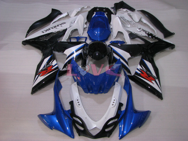 Factory Style - Blue White Black Fairings and Bodywork For 2009-2016 GSX-R1000 #LF3795
