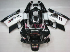 West - White Black Fairings and Bodywork For 1991-1994 CBR600F2 #LF4543