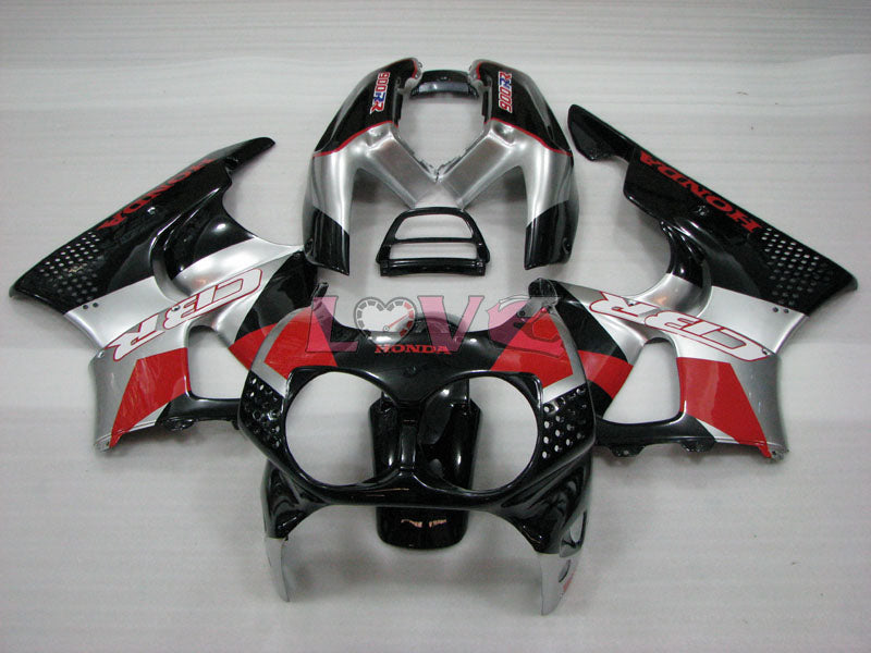 Factory Style - Red Black Silver Fairings and Bodywork For 1992-1993 CBR900RR #LF3025