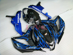 Flame - Green Silver Fairings and Bodywork For 2007-2008 CBR600RR #LF7469