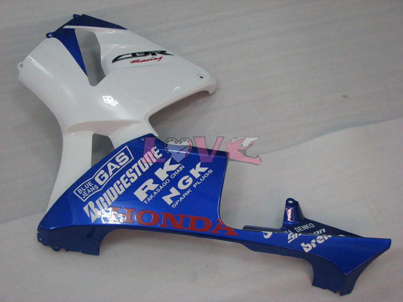 Factory Style - Blue White Fairings and Bodywork For 2005-2006 CBR600RR #LF4424