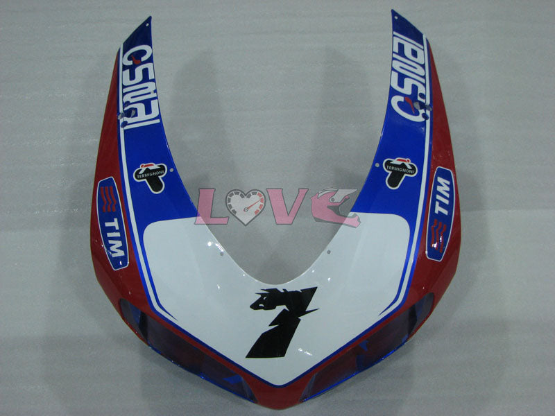 Factory Style - Blue White Fairings and Bodywork For 2009-2011 1198 #LF3101