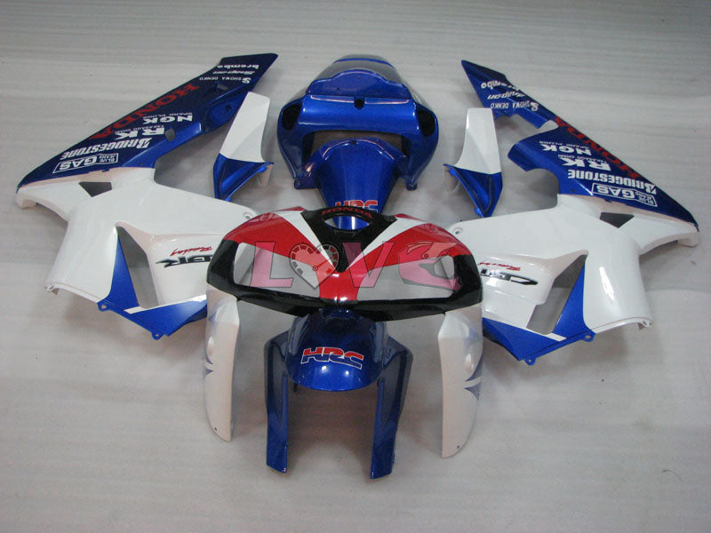 Factory Style - Blue White Fairings and Bodywork For 2005-2006 CBR600RR #LF4424