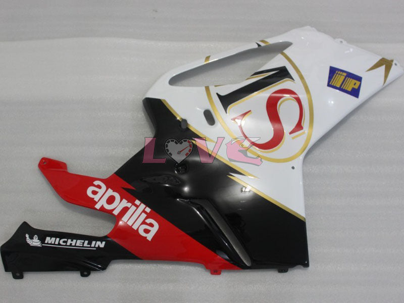 Factory Style - White Black Fairings and Bodywork For 2004-2009 RSV 1000 R #LF5456