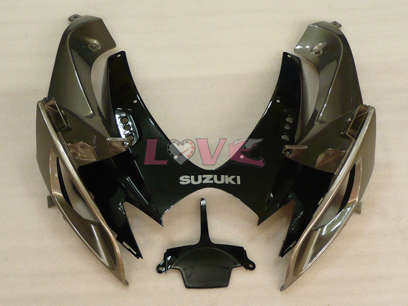 Factory Style - Black Grey Fairings and Bodywork For 2006-2007 GSX-R600 #LF4045