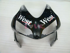 West - White Black Fairings and Bodywork For 2003-2004 CBR600RR #LF4449