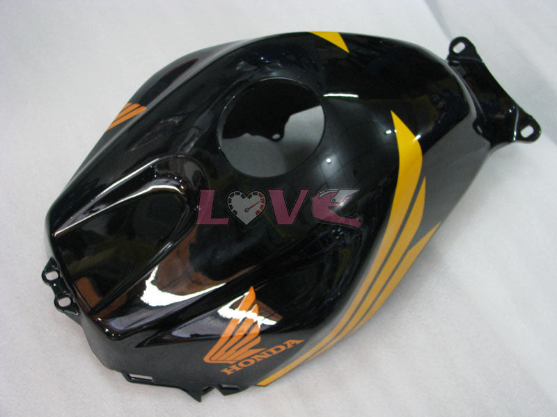 RK Repsol - Black Fairings and Bodywork For 2005-2006 CBR600RR #LF7492