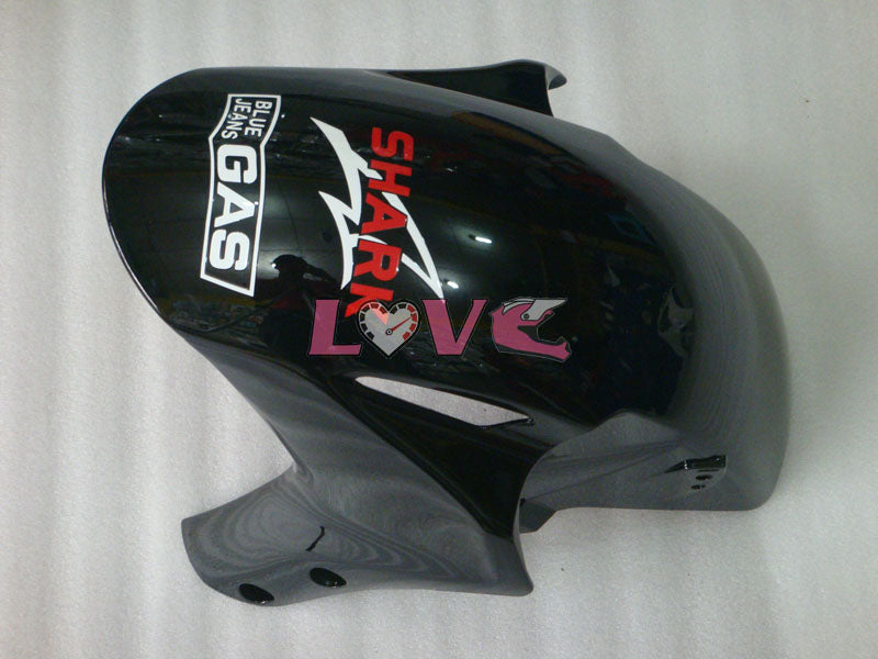 Flame - Red White Fairings and Bodywork For 2004-2005 CBR1000RR #LF7334